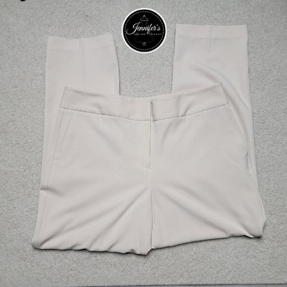 Rafaella Women's Khaki/Tan/Beige Flat Front Straight Leg Dress Pants Size 12 - Picture 2 of 8